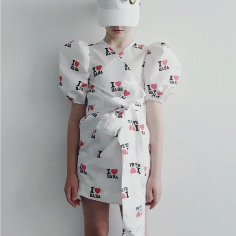 Caroline Bosmans ha ha dress